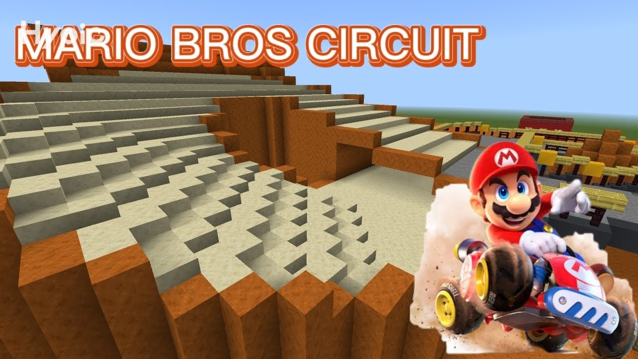 S2 Mario Bros. Circuit - Mario Kart in Minecraft