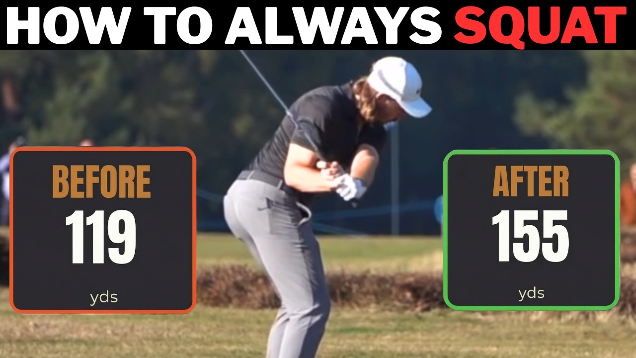 Why You Can't Squat In The Downswing (No Coach Will Tell You This!)
