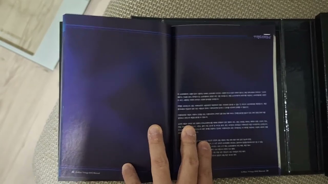 DJMAX Trilogy Package Contents, Manual and Postcards