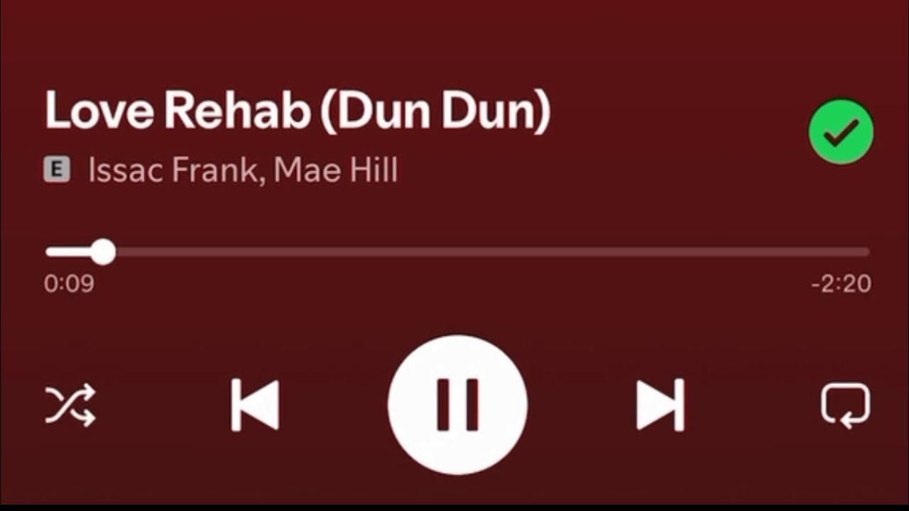 Love Rehab- Issac Frank, Mae Hill