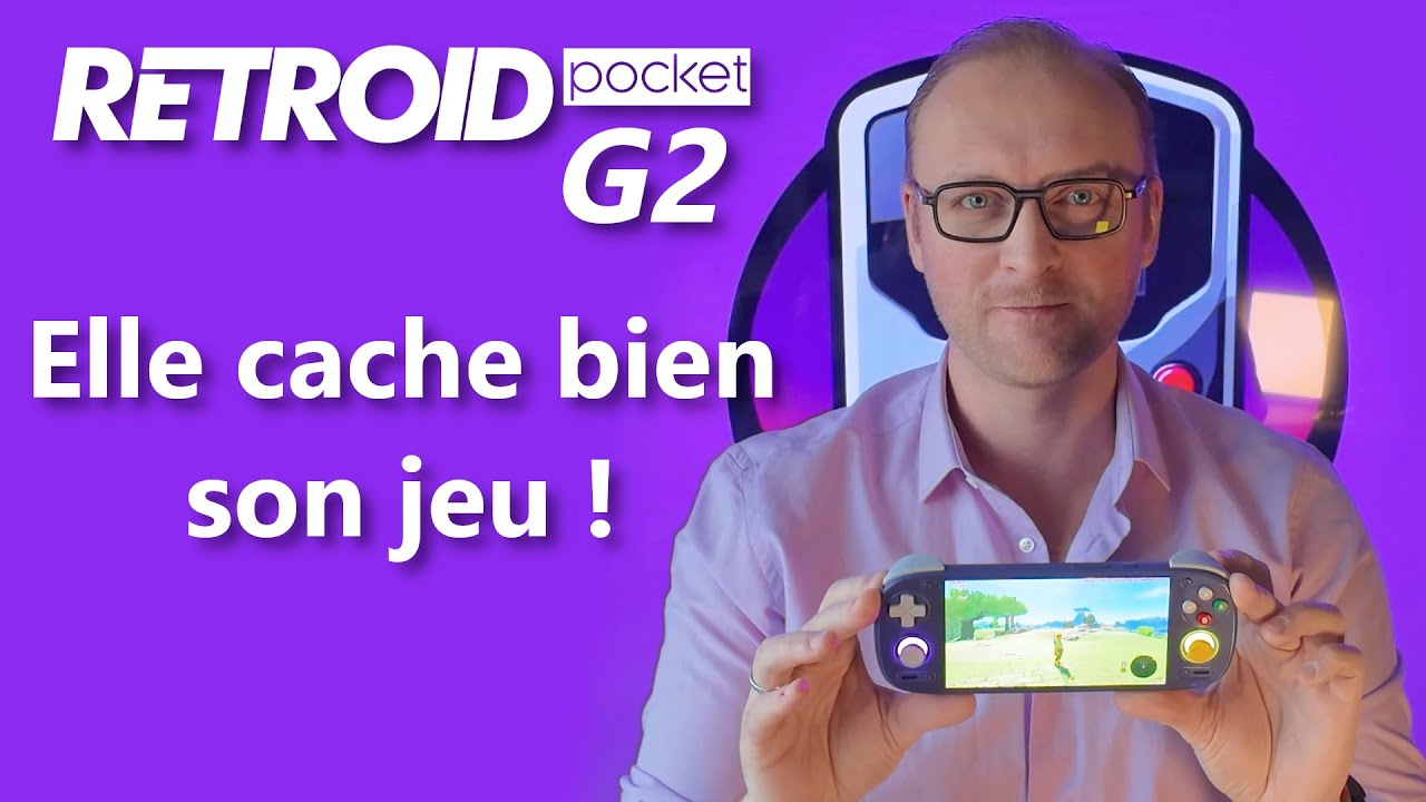 Test Retroid Pocket G2, plus proche d’une RP6 qu’on ne le pense.