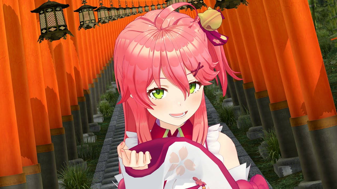 [MMD]極楽浄土[ホロライブ]