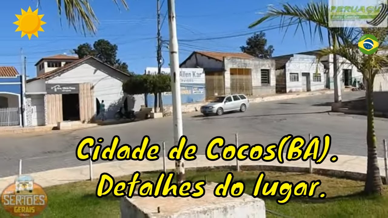 Cidade de Cocos(BA). Detalhes do lugar. - P 677.