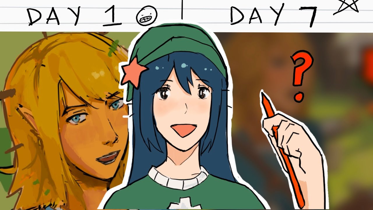I Redrew Link EVERYDAY for a Week