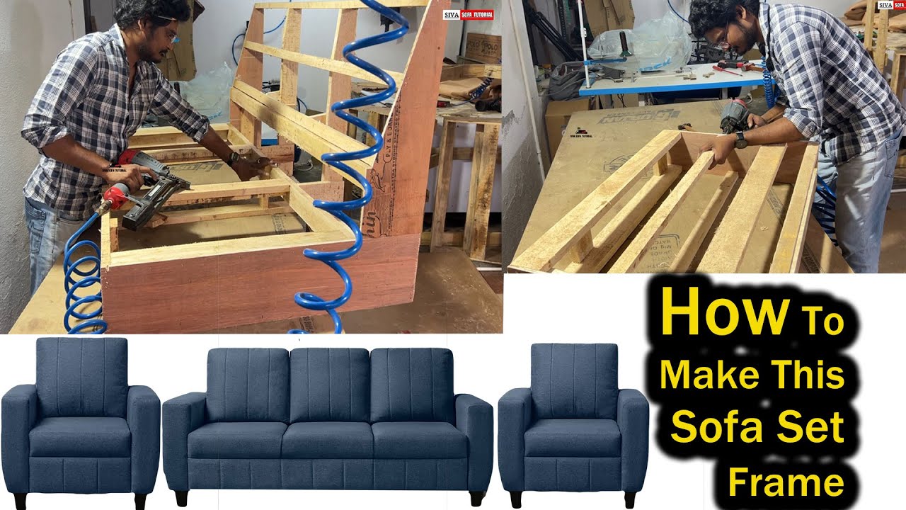 How To Make This Sofa Set Frame // Building the Ultimate Sofa Set Frame: A Step-by-Step Guide