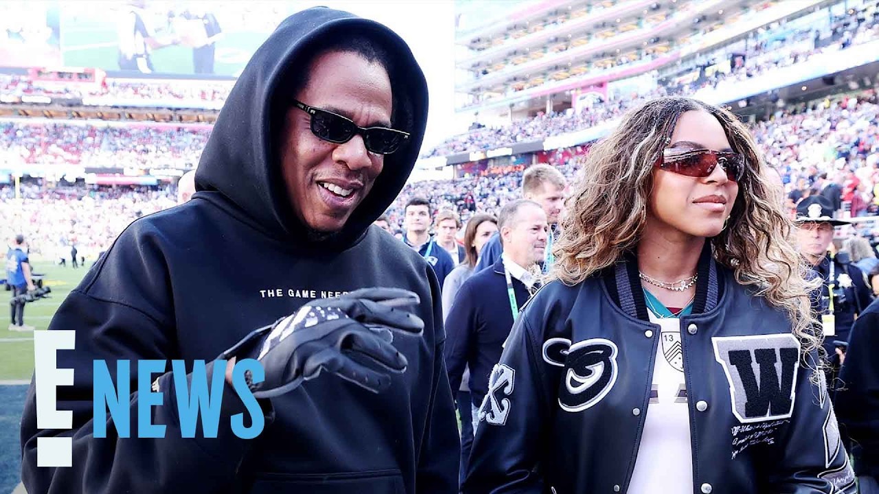 Jay-Z, Beyonc&eacute;'s Daughters Rumi, Blue Ivy Step Out at Super Bowl 2026 | E! News