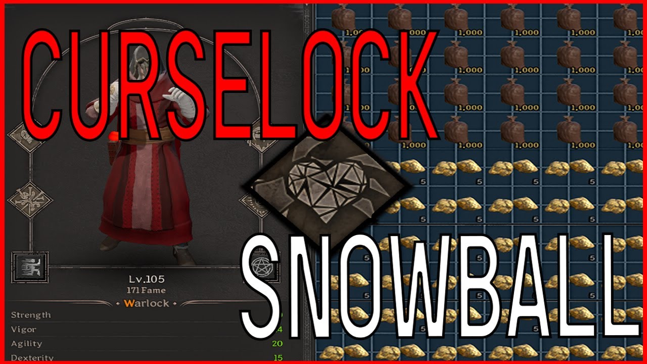 Why Warlock is the BEST CLASS at Snowballing (Dark and Darker HR PVP)