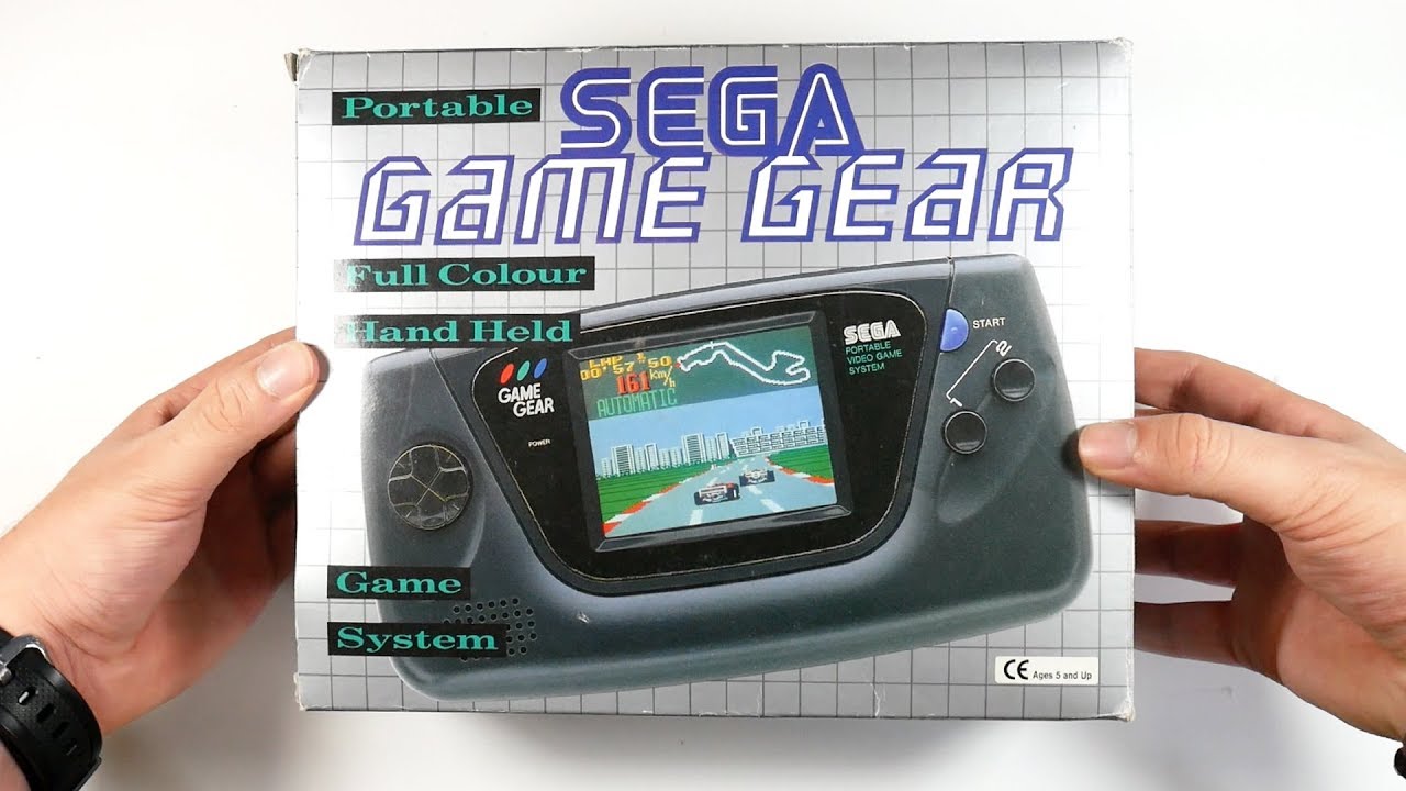 Распаковка игровых приставок Sega
