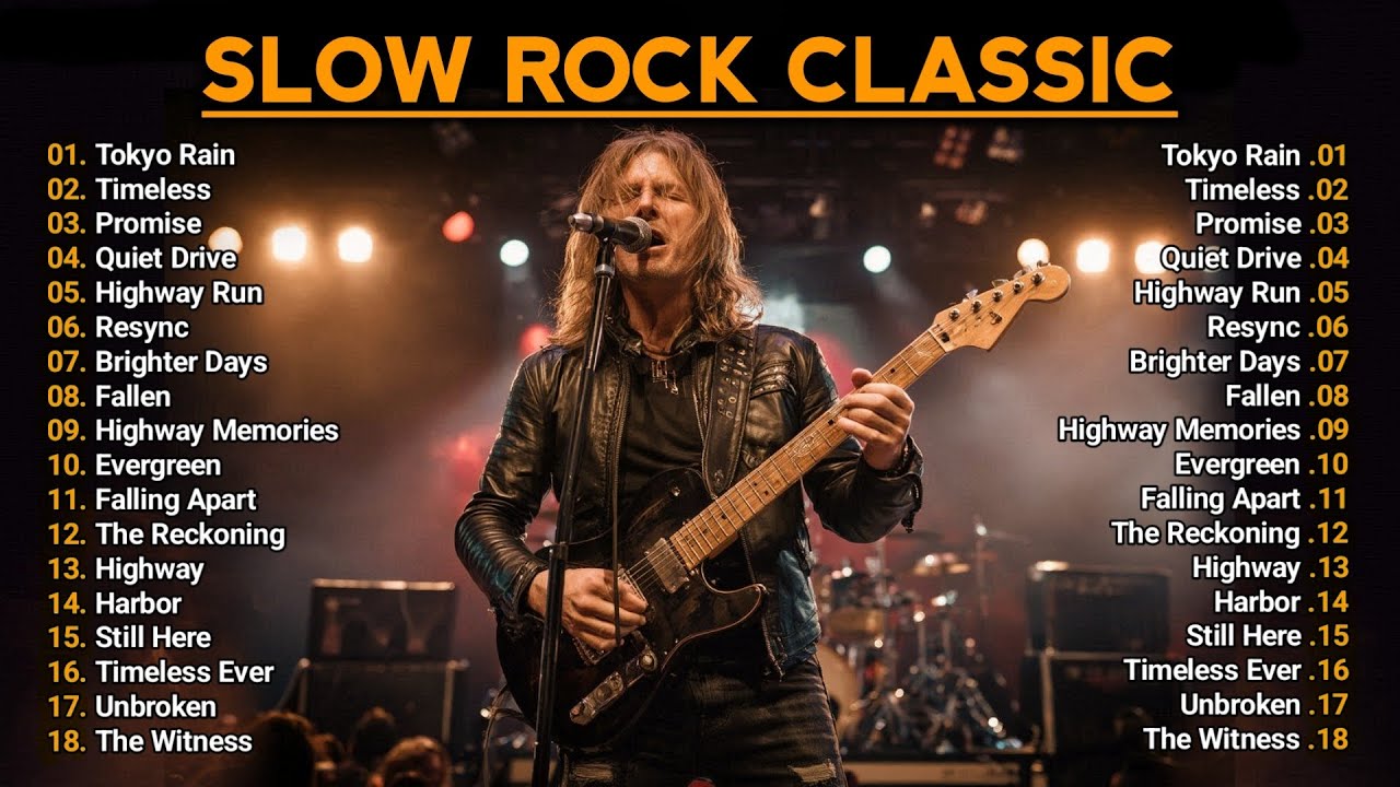 SLOW ROCK CLASSIC BALLAD FOR WORK & RELAXATION