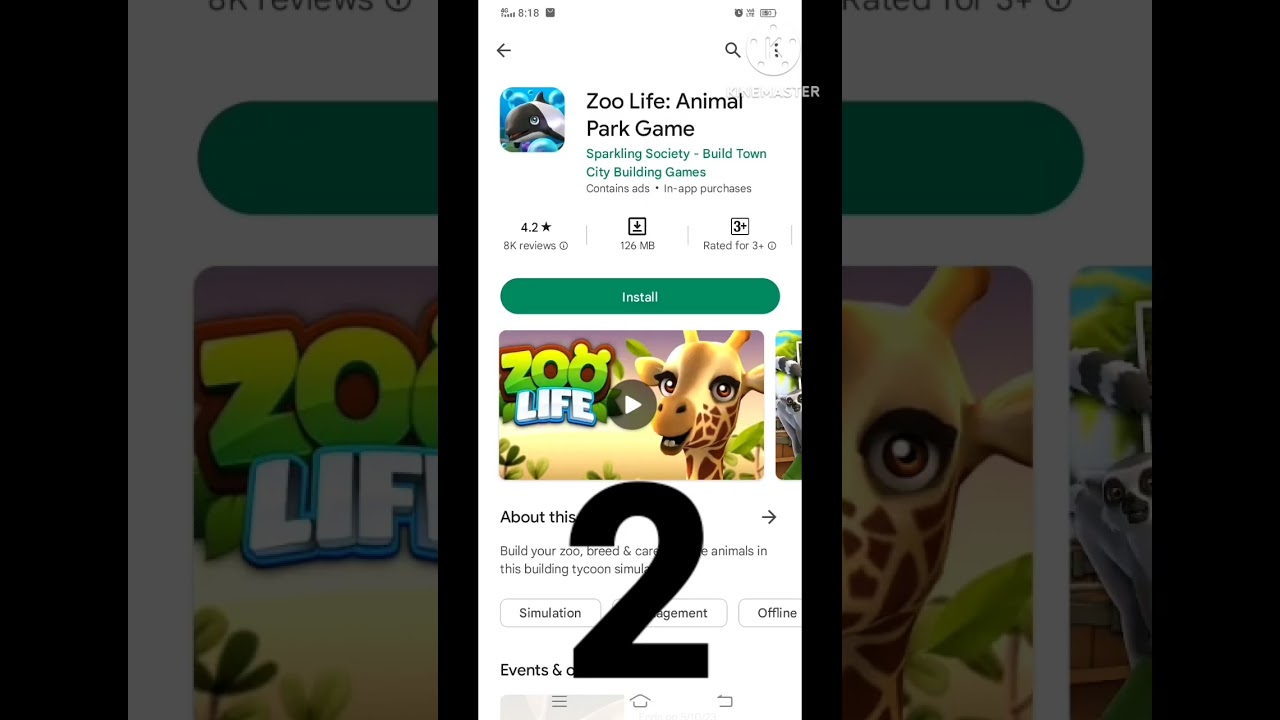 Top 3 best zoo simulator games #shorts #zoogame