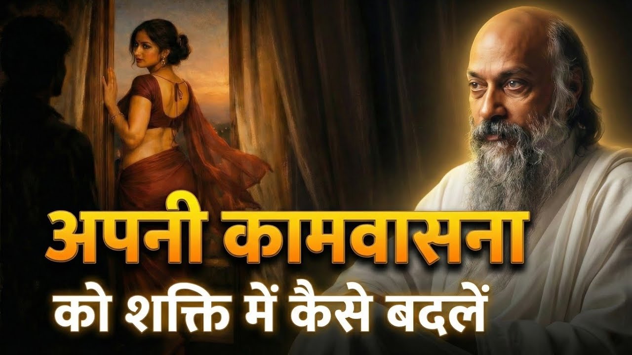 Osho - अपनी कामवासना को शक्ति में कैसे बदलें | Osho Hindi Speech 