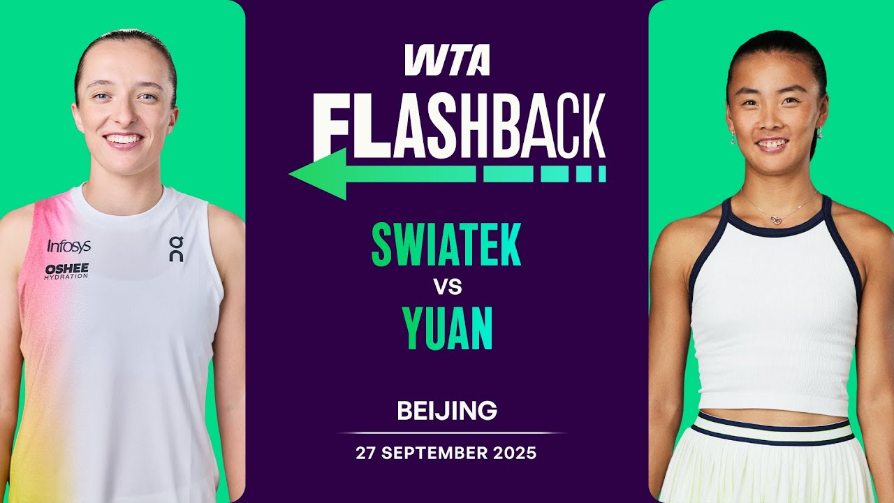 Iga Swiatek vs. Yue Yuan | 2025 China Open Round 2 | WTA Match Highlights