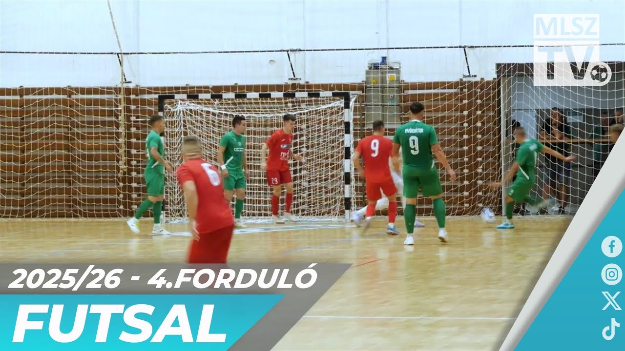 Nyírbátor B-KERÉP – MVFC Berettyóújfalu | 5-5 | Férfi Futsal NB I | 4. forduló | MLSZTV