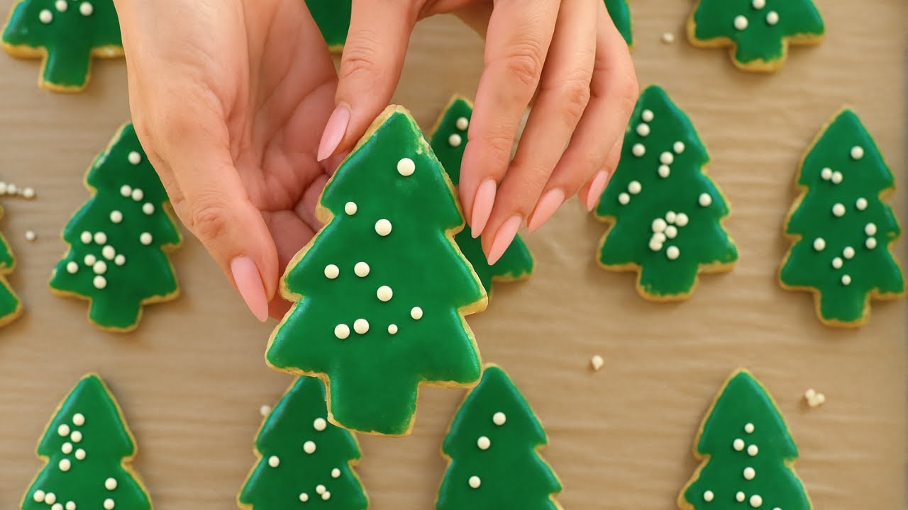 Easy Christmas Sugar Cookies ♡ Bake with Me
