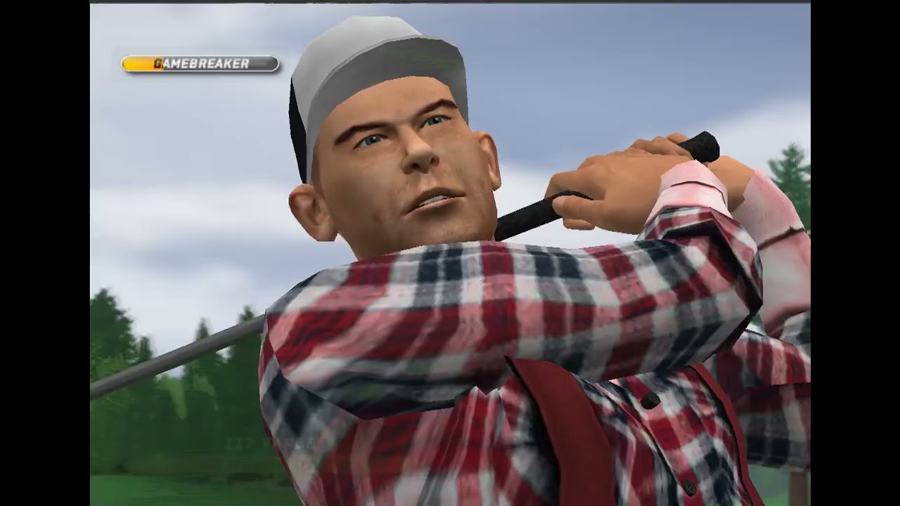 Tiger Woods PGA Tour 06 Challenge  Chad McGinnis - PS2 PlayStation 2 Game Play