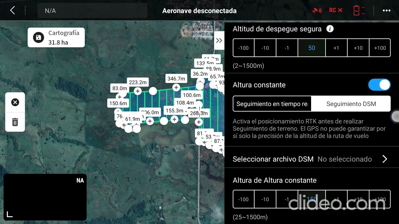 Planificaciones de misiones con drone multiespectral Mavic 3
