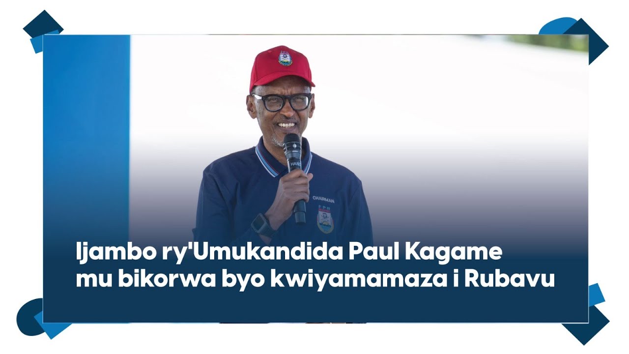 FPR Inkotanyi twese yaratugabiye: Perezida Kagame yiyamamarije i Rubavu