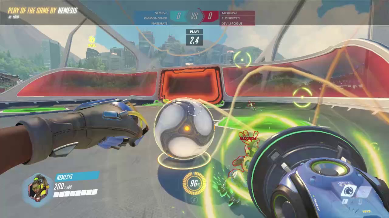 A little Lucioball for D.Va's Nano Cola Challenge!