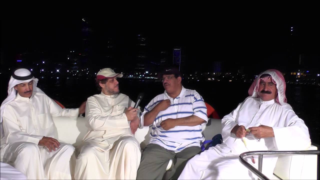رحلة بحرية لابطال الكويت لمسابقات الطلع على الحباره الحيه - فريق الكويت للصقور