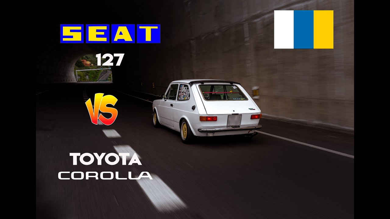 SEAT 127 VS TOYOTA COROLLA TENERIFE (RETRO)