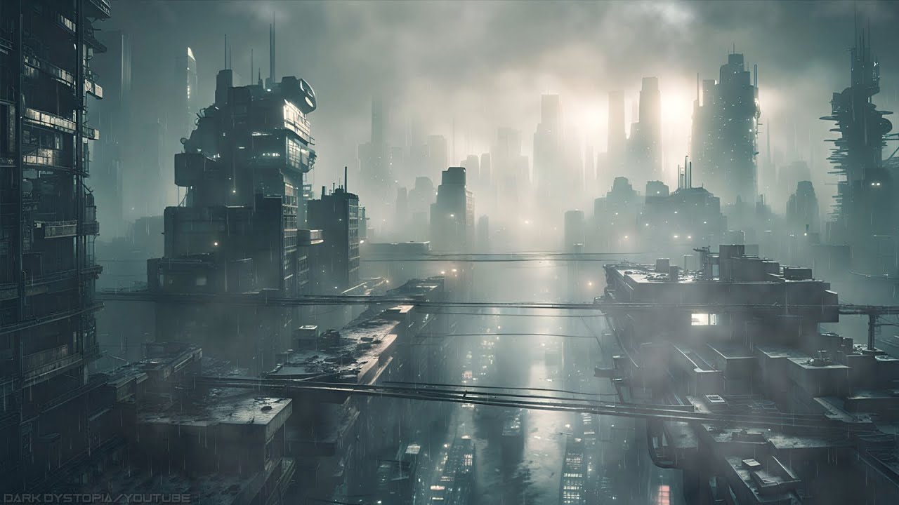 Dystopia City | Dystopian Dark Ambient Soundscape | Atmospheric music