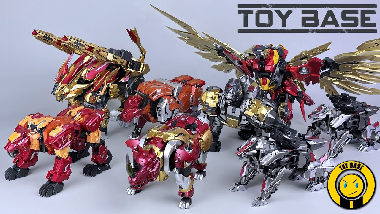 【Evolution Predacons Transform!】Cang Toys Chiyou Predaking Unite Warriors Animal Robot