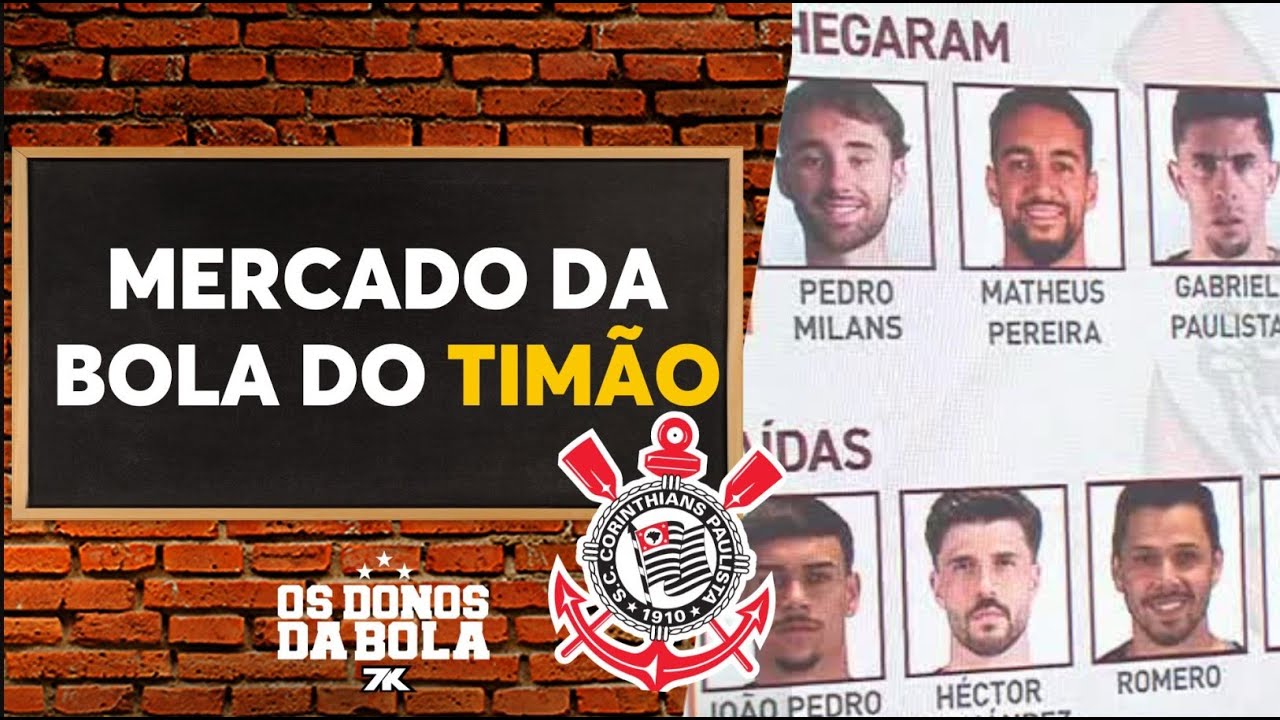 Confira quem pode chegar e sair do Corinthians em 2026