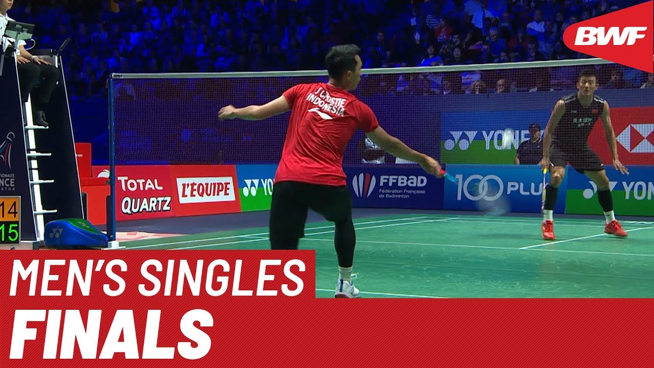 F | MS | CHEN Long (CHN) [5] vs. Jonatan CHRISTIE (INA) [6] | BWF 2019