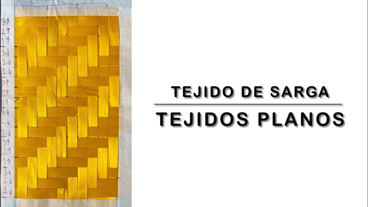 Tejido de Sarga - Tejidos textiles planos 2/3