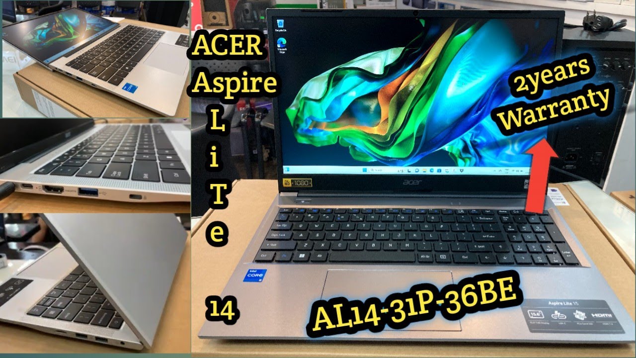 Unboxing Acer Aspire Lite 14 | Acer Aspire Lite 14 AL14-31P-36BE | i3-N300 processor | nexthub