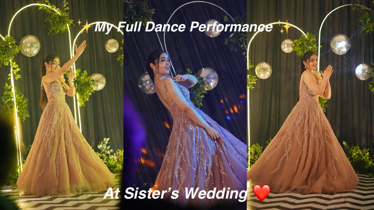 My FULL Dance Performance at Sister’s Wedding ❤️ Last minute, no rehearsals (Teri Ore & Banno )