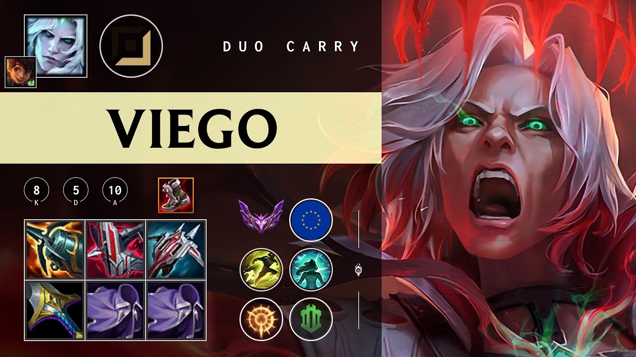Viego ADC vs Ashe - EUW Master Patch 26.03