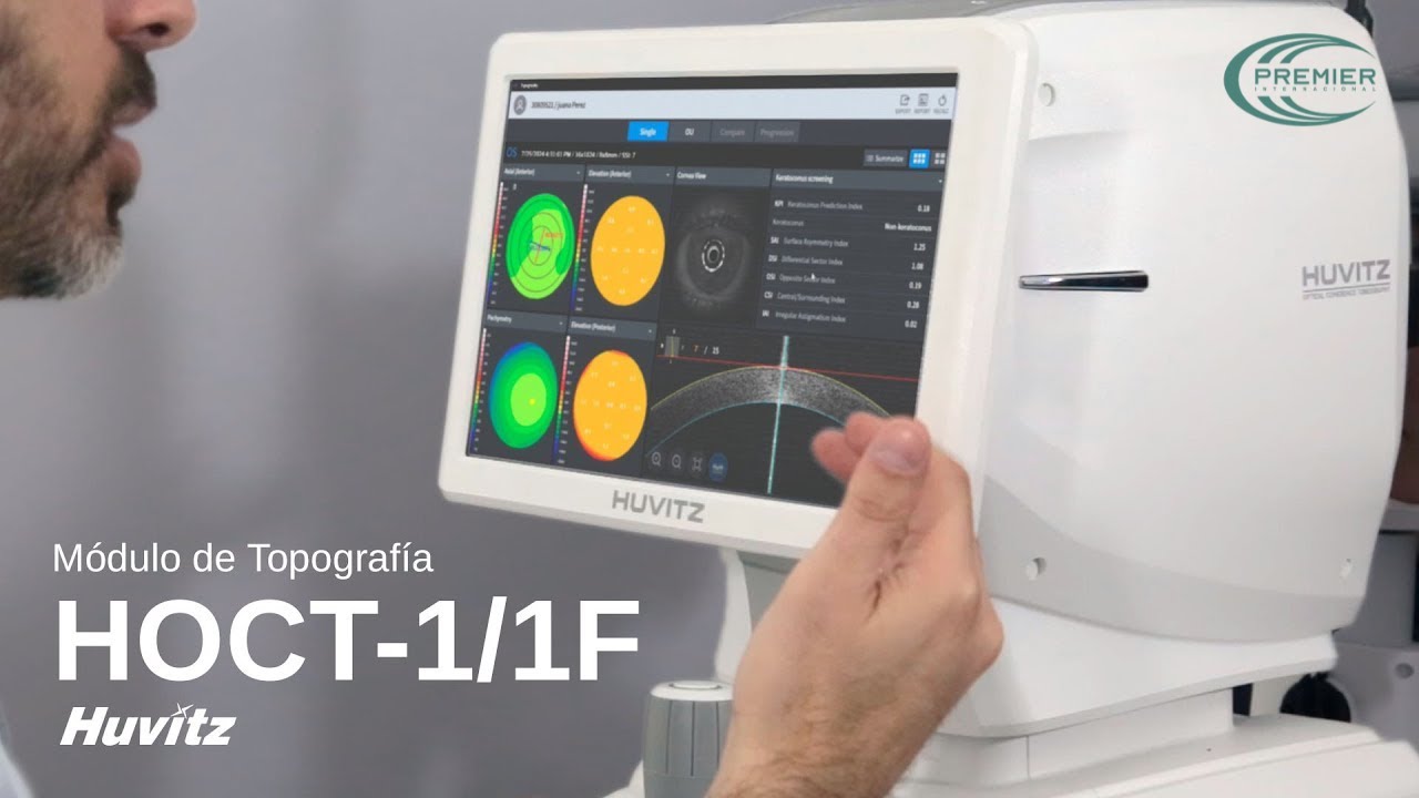 📹 Módulo de Topografía OCT – HOCT-1/1F de Huvitz