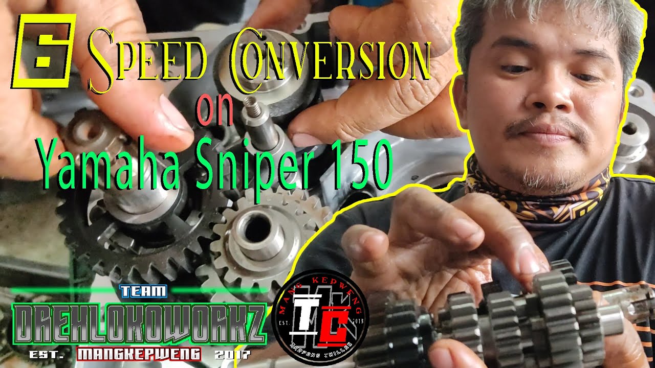 Yamaha Sniper 6 Speed Conversion | Drexlokoworkz by MangKepweng