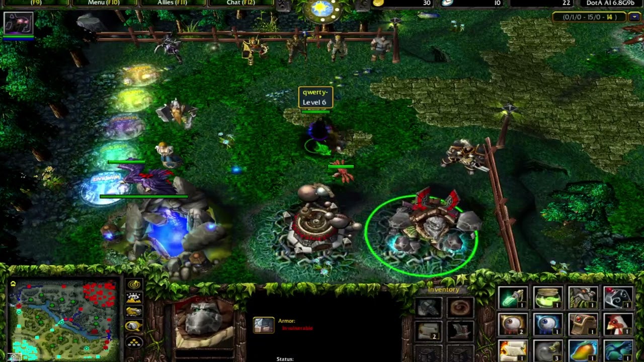 DOTA 6.8G9B Spectre Solo Fountain 913