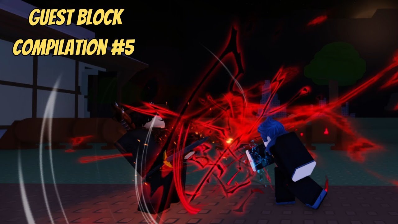 Satisfying Guest 1337 Block Compilation… | Roblox Forsaken | Part 5