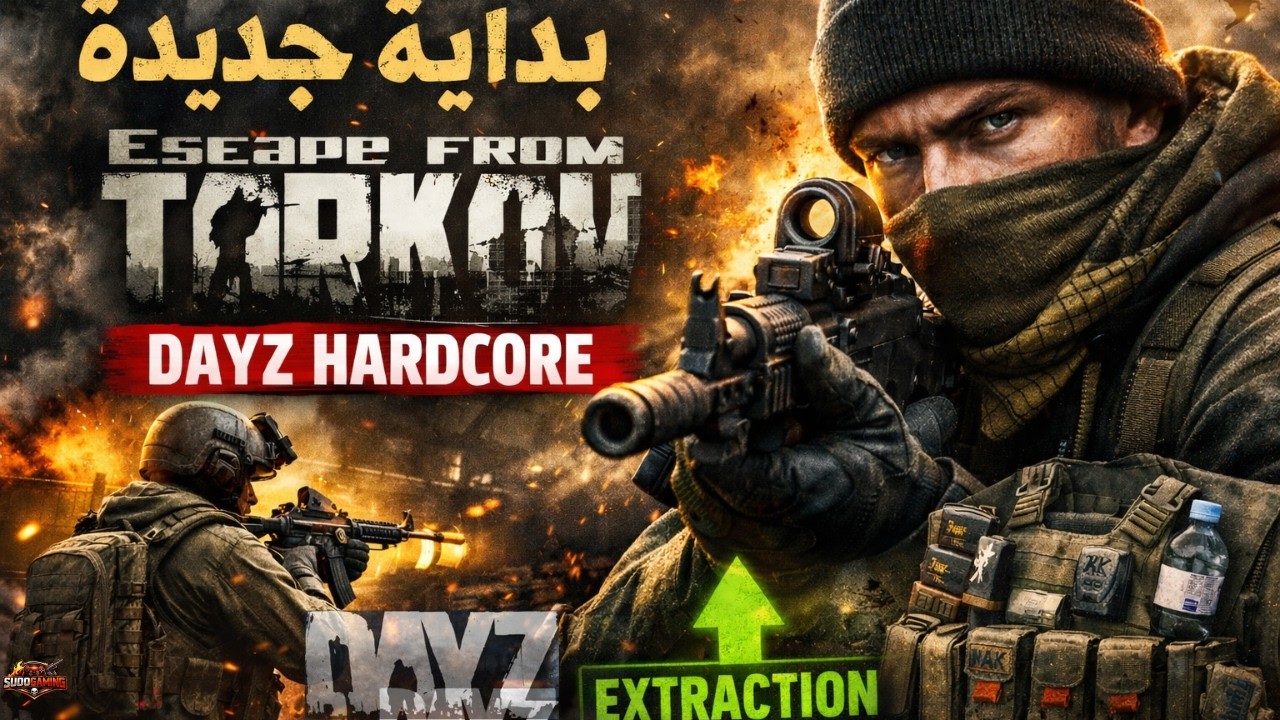 🎒 بداية جديدة… لكن بأسلوب Escape from Tarkov | DayZ Hardcore