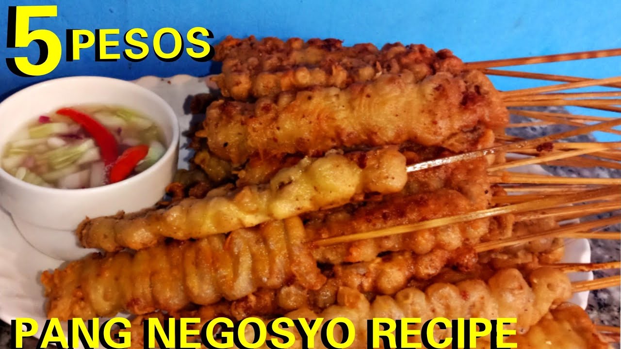 5 PESOS PANG NEGOSYO RECIPE| CRISPY ISAW
