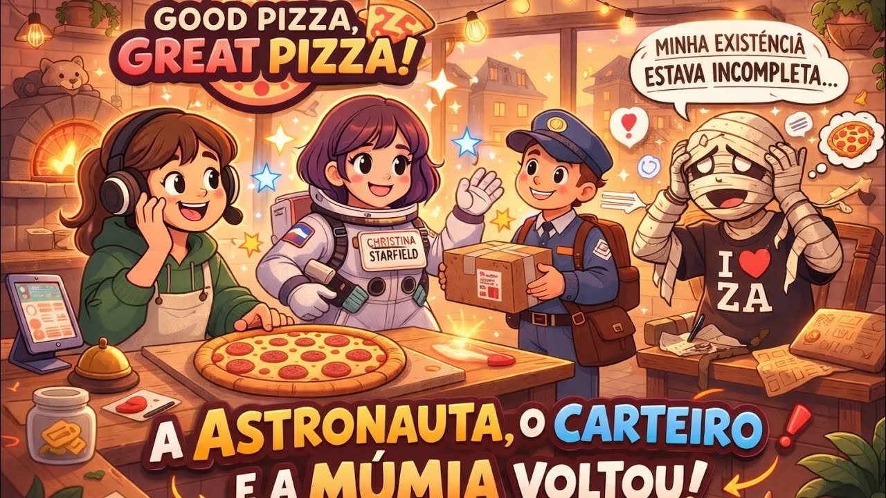 Good Pizza, Great Pizza | Atendi Uma Astronauta 🍕👩‍🚀