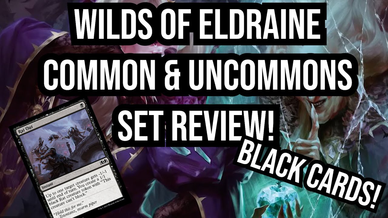 Wilds of Eldraine Common + Uncommon Set Review! | Black |Limited Level-Ups|