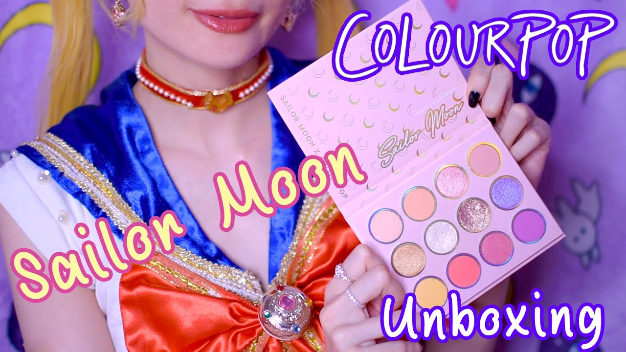 ASMR ❤ Unboxing ColourPop x Sailor Moon Makeup Collection [softly spoken] 美少女戦士セーラームーン