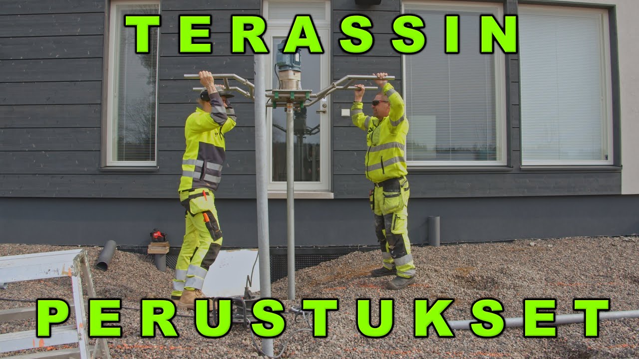 Terassin Perustukset |Timpurilta Talo