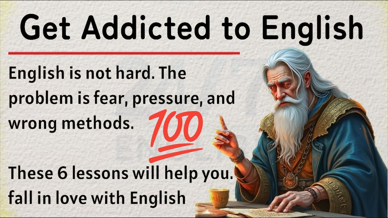 Get Addicted to English 💯 | 6 Powerful Lessons to Speak English Naturally ✅️ | Improve Your English🔥