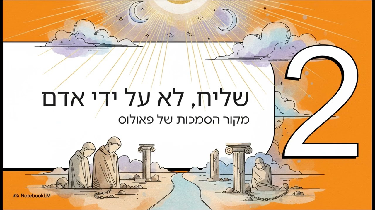 Galatians 1.     ‎⁨ההגנה על הבשורה האמיתית⁩