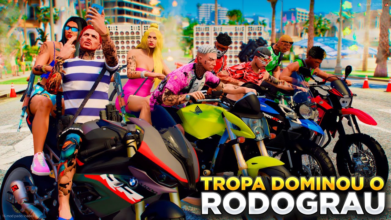 GTA V: VIDA DO CRIME | BOLOL&Ocirc; NA AVENIDA TERMINA EM FUGA INSANA! A TROPA T&Aacute; UNIDA DE NOVO❤️ |#86