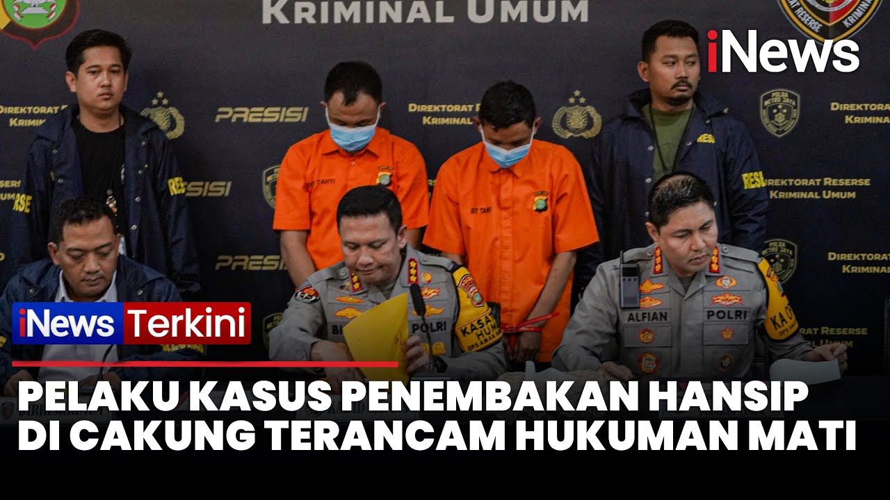Tak Ada Ampun! Pelaku Penembakan Hansip di Cakung Terancam Hukuman Mati | iNews Terkini