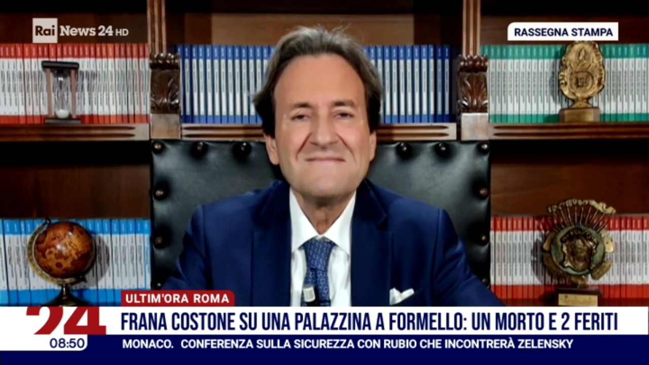 Fabio Fortuna a RASSEGNA STAMPA di RAINEWS 24 del 13 02 2026 ore 08 30