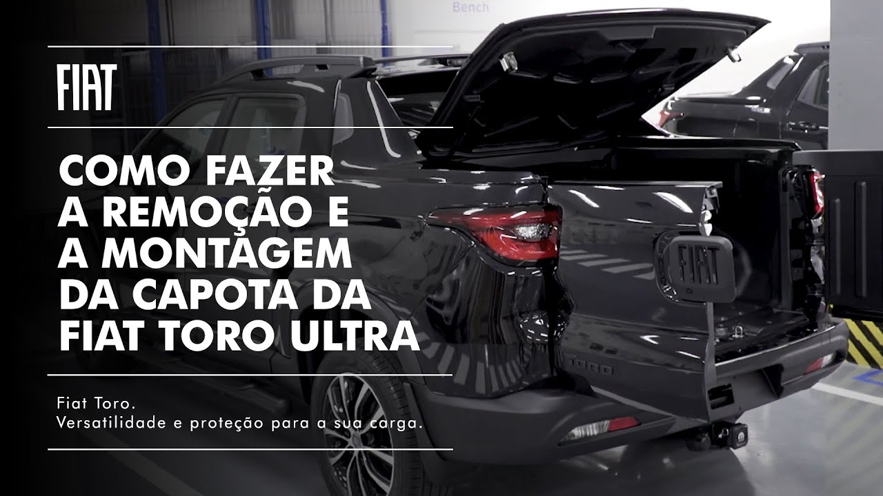 FIAT I Como fazer a remoção e a montagem da capota da Toro Ultra