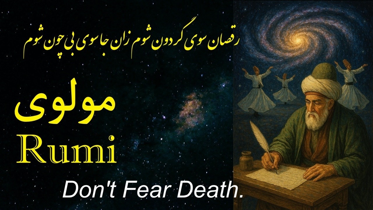 مولوی -  رقصان سوی گردون شوم زان جا سوی بی‌چون شوم