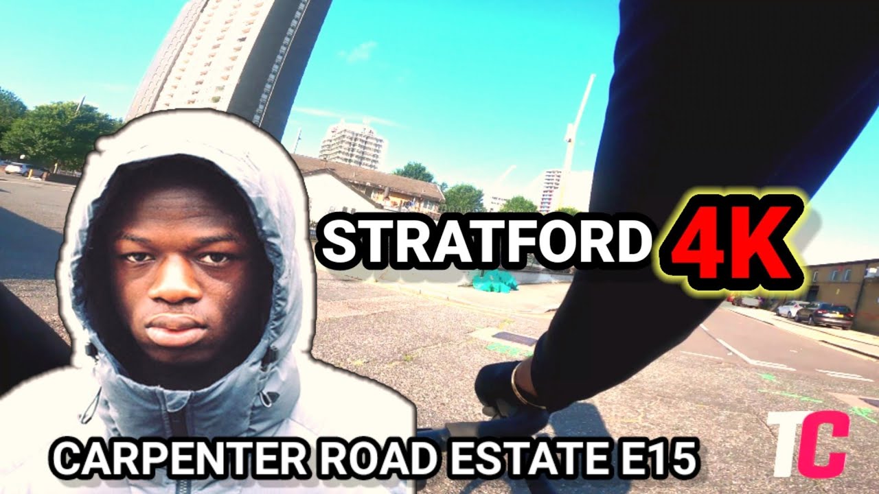 #15th #BCM STRATFORD HOOD CARPENTER ROAD ESTATE E15..LONDON HOODS IN 4K